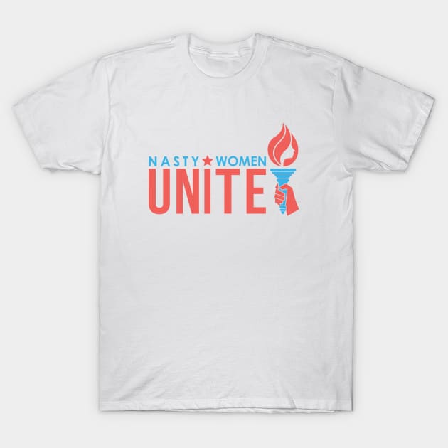 Nasty Women Unite | Political Trending T-Shirt by AbigailAdams